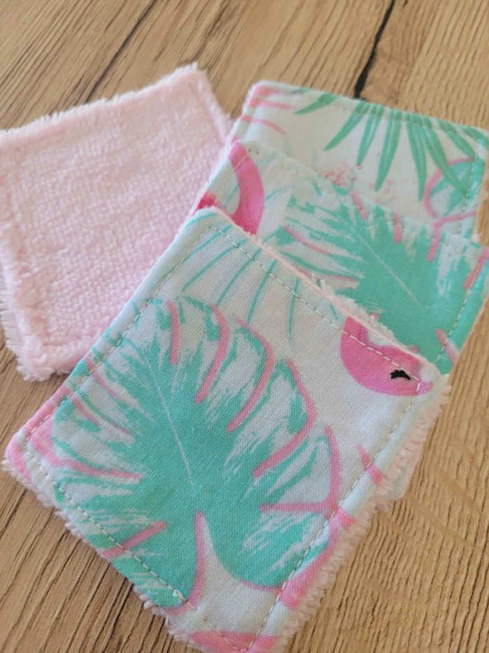 Ensemble de 4 mini-lingettes - Tropical – Image 2