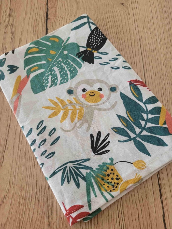 Serviette de table - Les animaux de la jungle