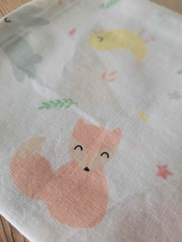 Serviette de table - Poussin et renard – Image 3