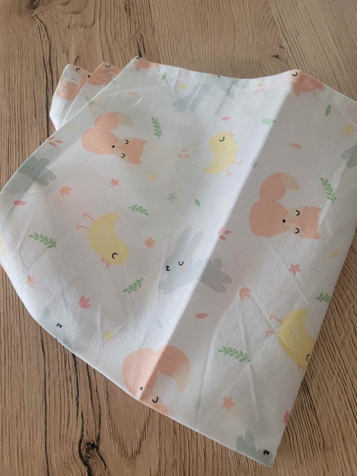 Serviette de table - Poussin et renard – Image 2