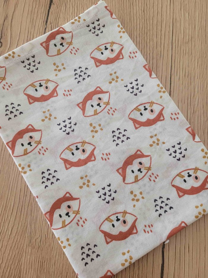 Serviette de table - Têtes de renards