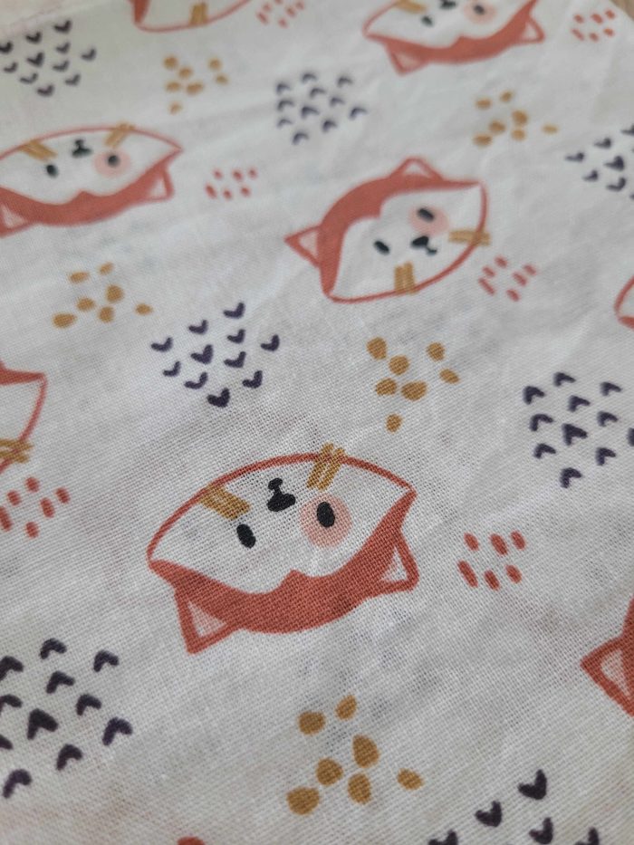 Serviette de table - Têtes de renards – Image 3